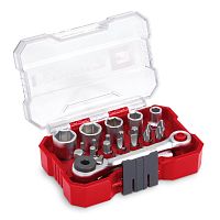 Набор бит и головок Einhell 21 предмет, битодержатель, ключ реверсивный, XS-CASE