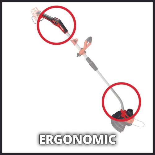 Триммер аккумуляторный Einhell GE-CT 18/33 Li E-Solo фото 2 Триммер аккумуляторный Einhell GE-CT 18/33 Li E-Solo фото 2