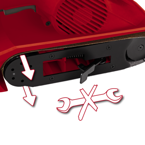 Шлифмашина ленточная Einhell TC-BS 8038 фото 2