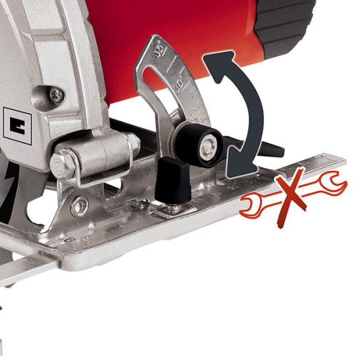 Пила циркулярная Einhell TC-CS 1400 фото 5