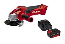 Аккумуляторная угловая шлифовальная машина Einhell TC-AG 18/115 Li + STARTER KIT 4.0