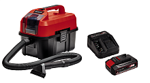 Аккумуляторный пылесос Einhell TE-VC 18/10 Li +1х2.5Ач+ЗУ